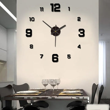 PureTime Clock™ - A Modern, Silent & Customisable Wall Decoration