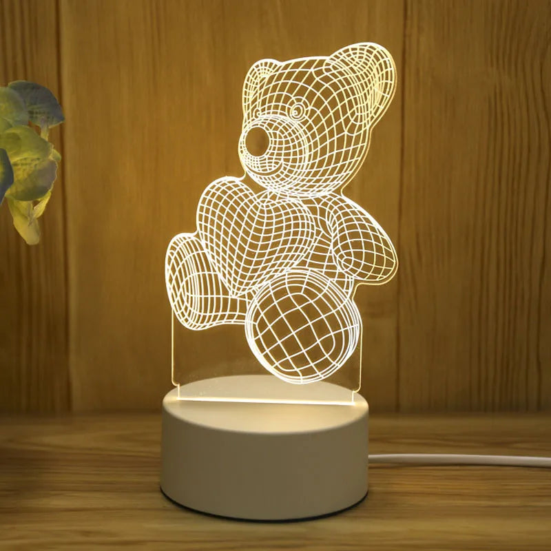 LoveShine 3D™ Romantic LED Night Light