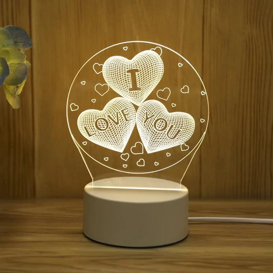 LoveShine 3D™ Romantic LED Night Light