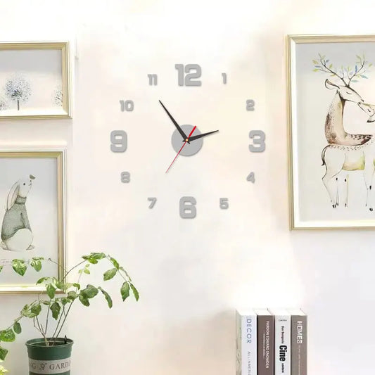 PureTime Clock™ - A Modern, Silent & Customisable Wall Decoration